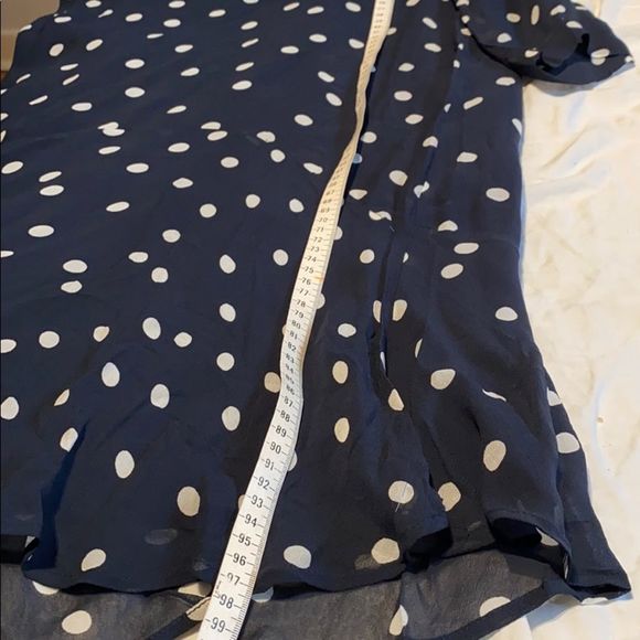 GANNI Marceu Georgette Navi Shift Dress BNWT - Picture 4 of 4